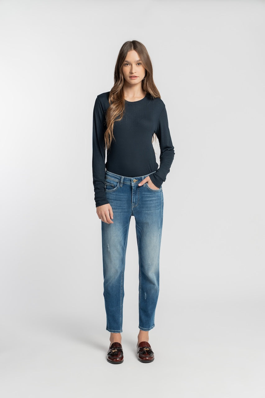 C4 | RELAXED FIT | VINTAGEBLUE GOLDGARN DENIM