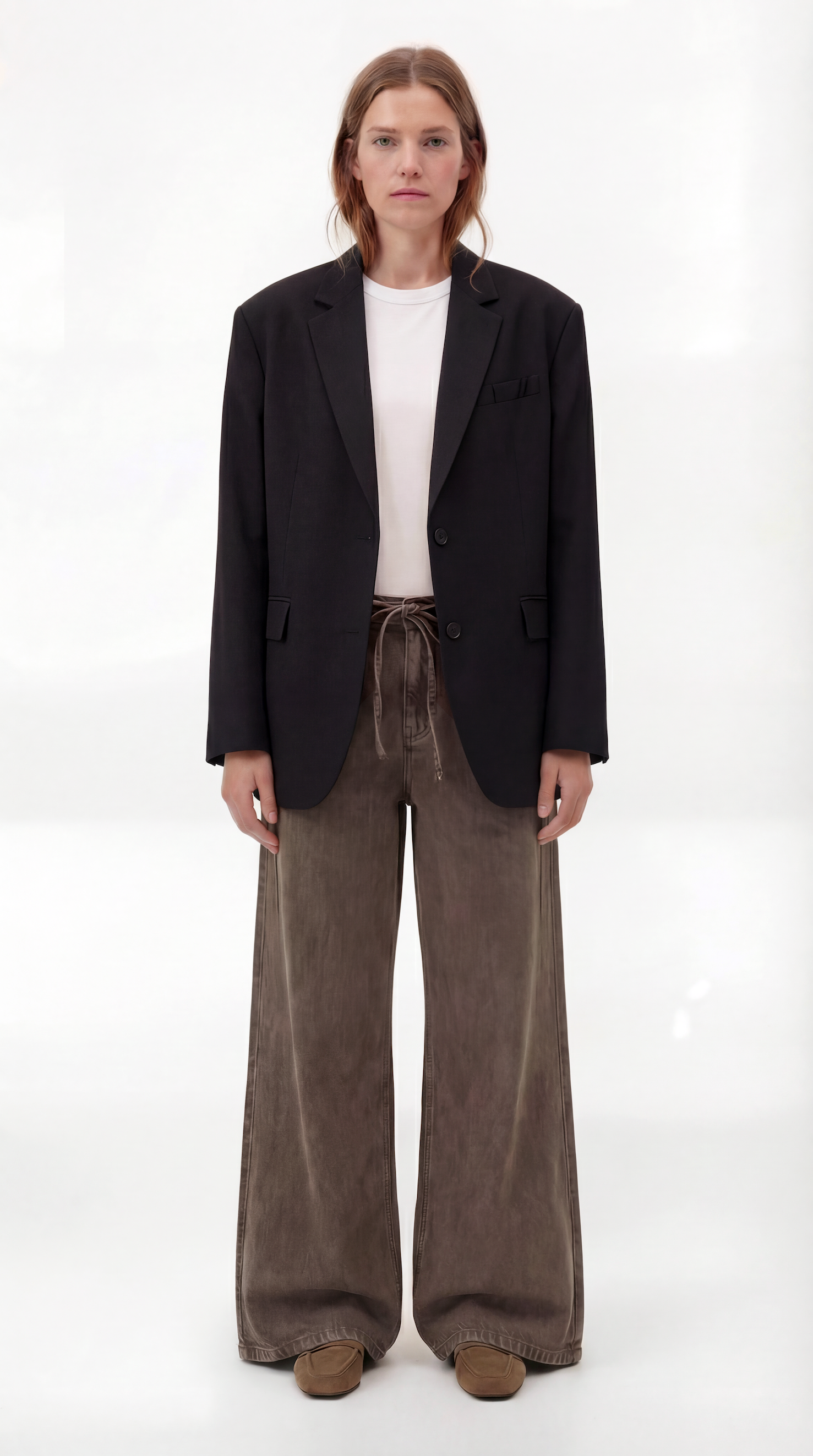 K4 | WIDE LEG | LIGHTBROWN