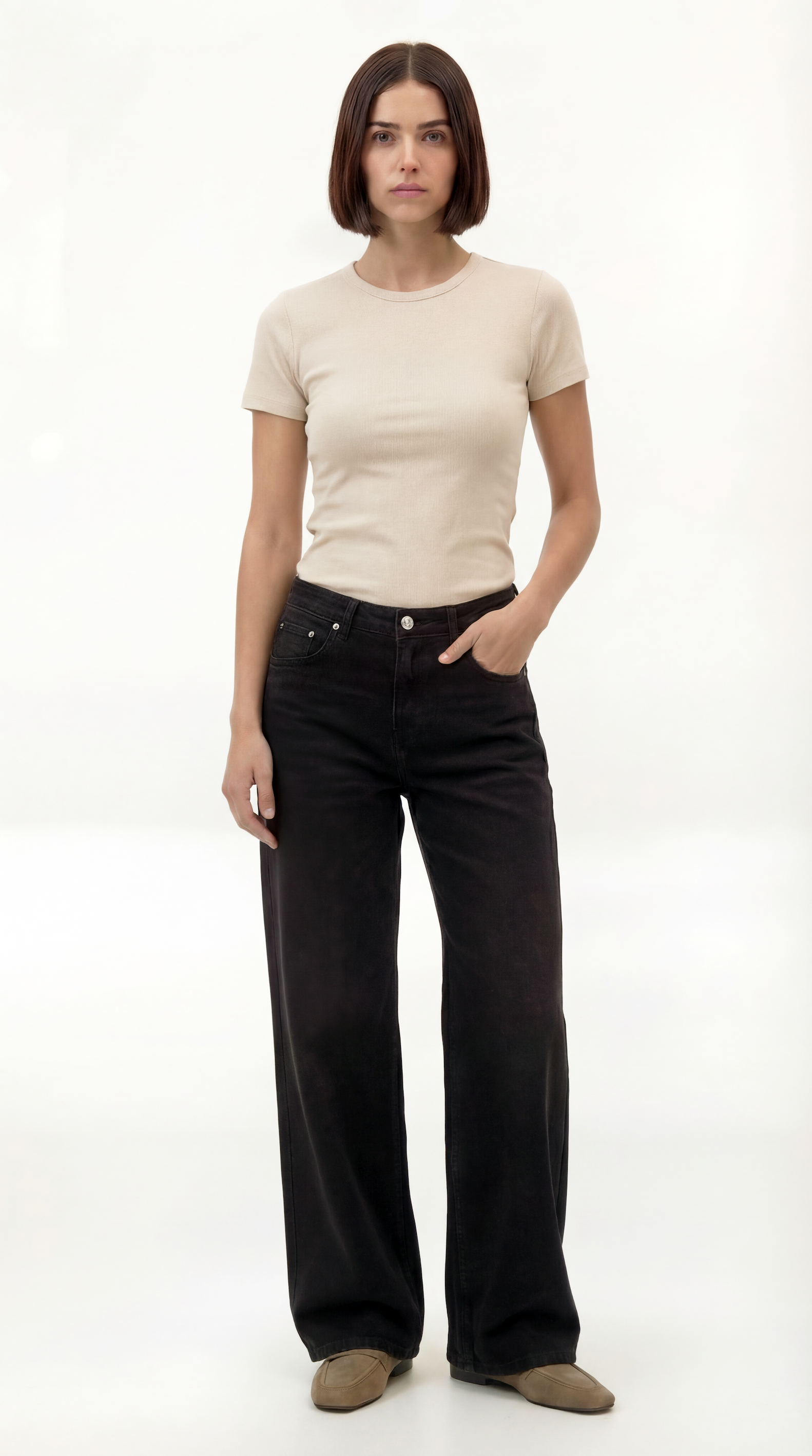 N7 | WIDE STRAIGHT | VINTAGEBLACK