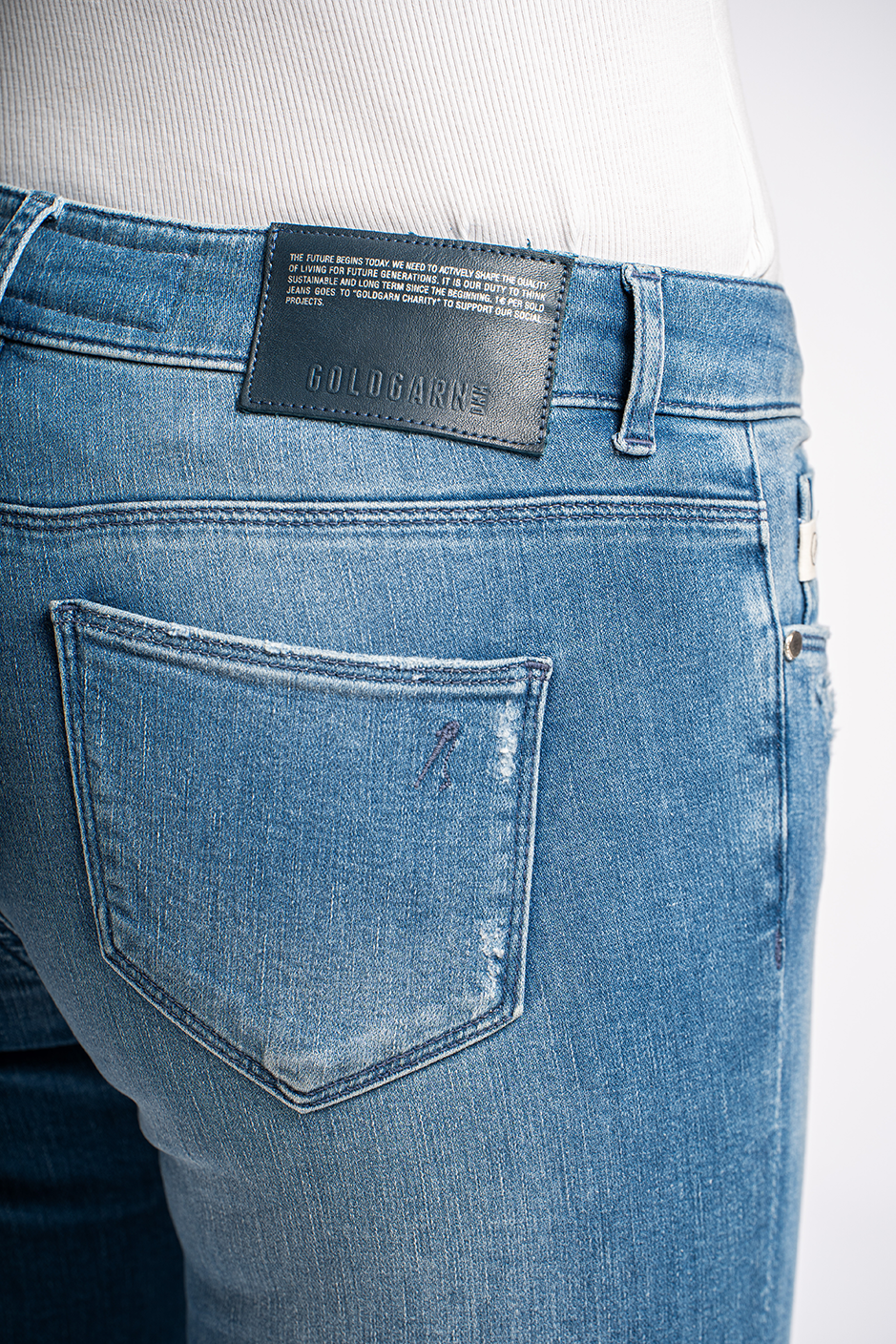 ROSENGARTEN | SKINNY FIT | LIGHTBLUE GOLDGARN DENIM