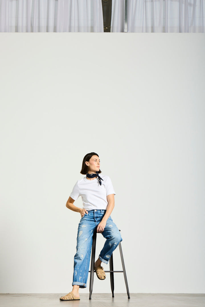 SCHLOSS | RELAXED FIT | VINTAGEBLUE GOLDGARN DENIM