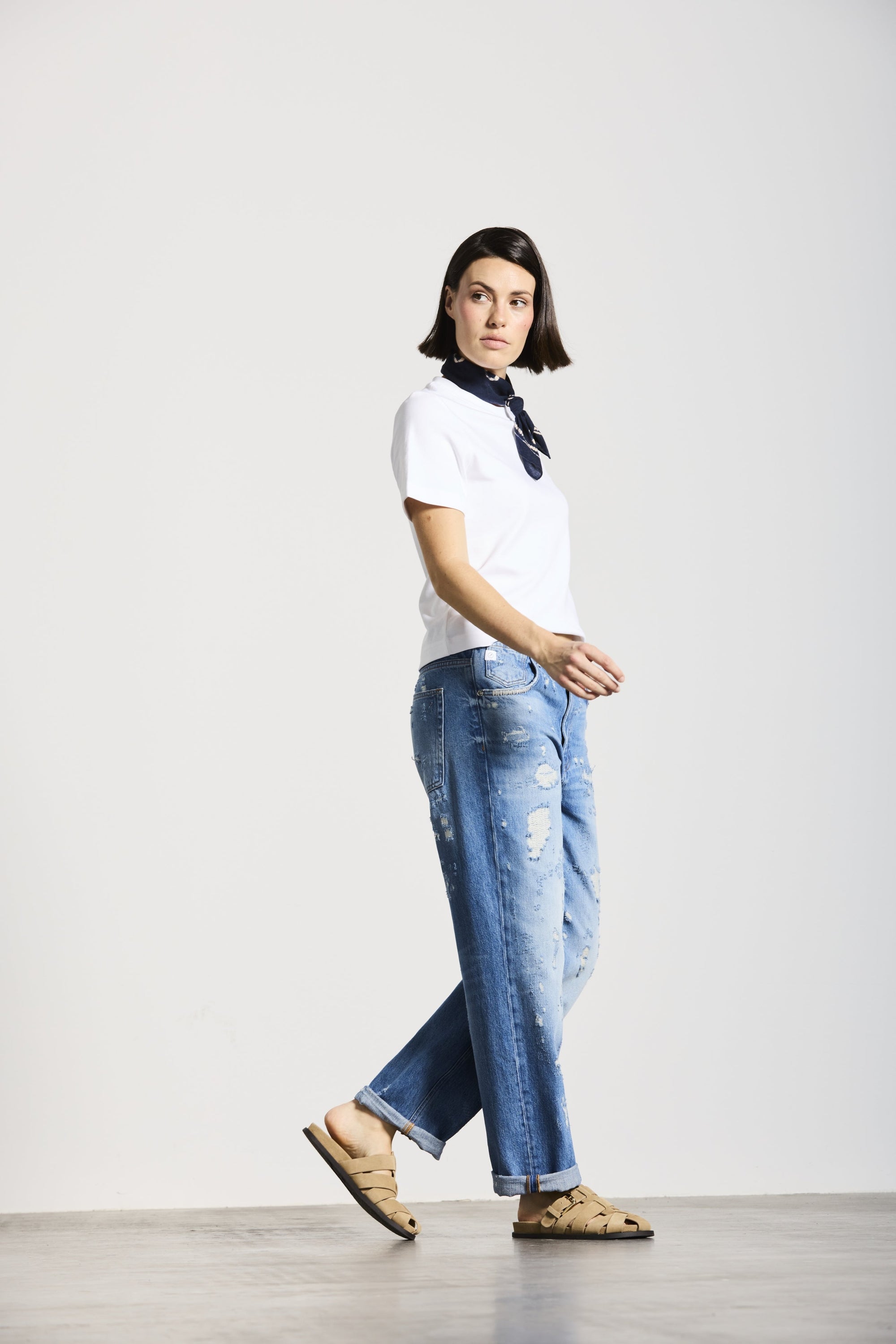 SCHLOSS | RELAXED FIT | VINTAGEBLUE GOLDGARN DENIM