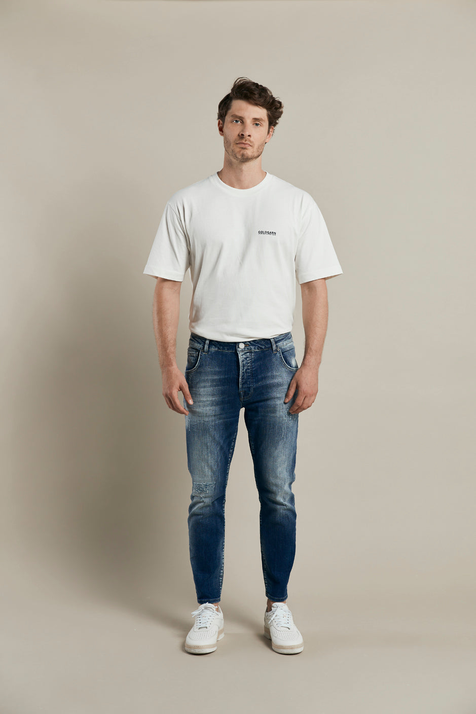 NECKARAU | TWISTED CROPPED | VINTAGEBLUE