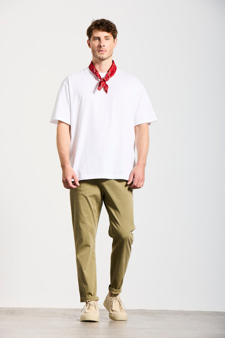 HAFEN | COOL FIT | OLIVE GOLDGARN DENIM