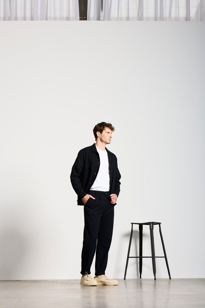 68 | THE WORKER JACKET | NIGHTBLUE GOLDGARN DENIM