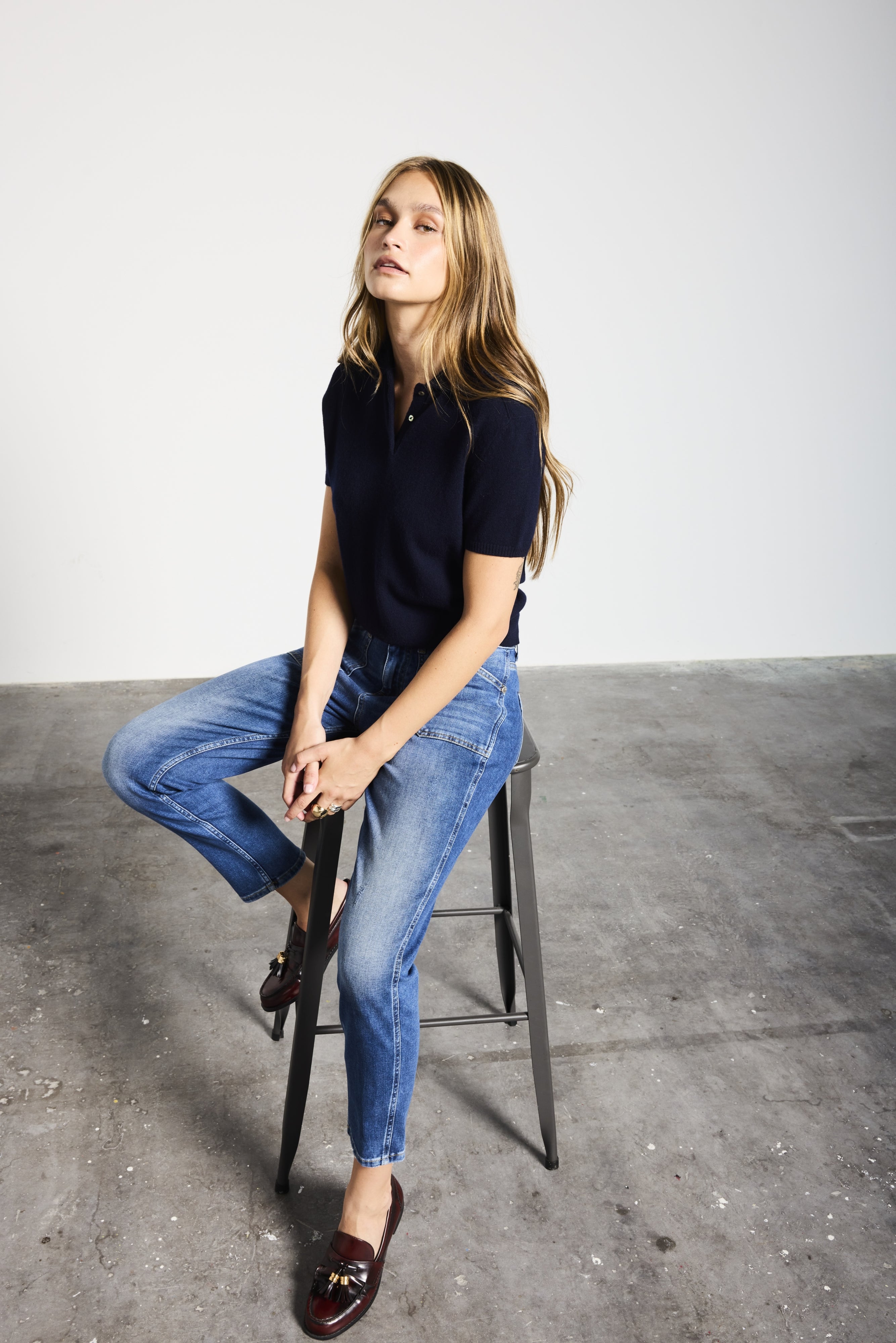SCHÖNAU | RELAXED FIT | MIDBLUE