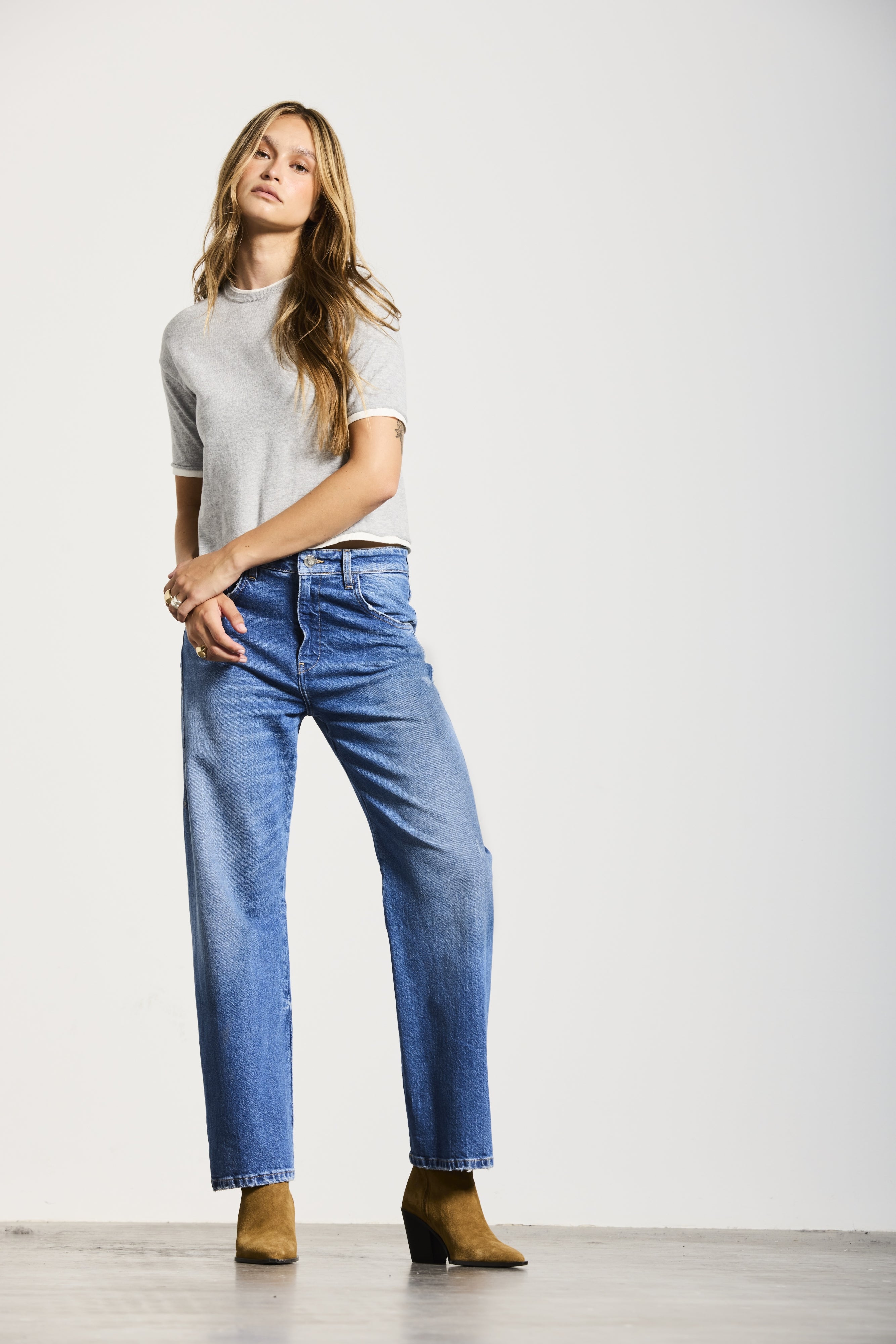 MANNHEIM | RELAXED FIT | MIDBLUE