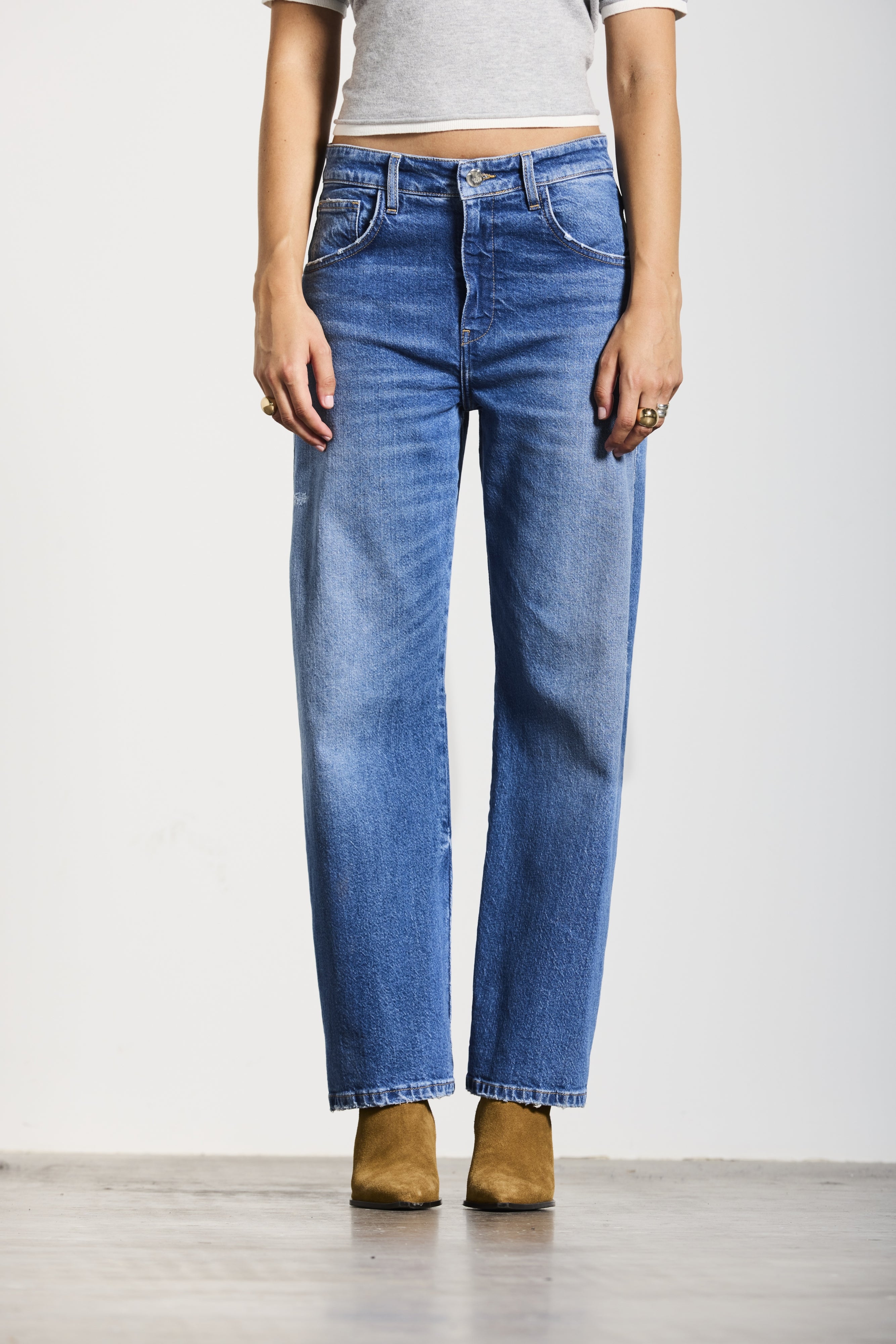 MANNHEIM | RELAXED FIT | MIDBLUE