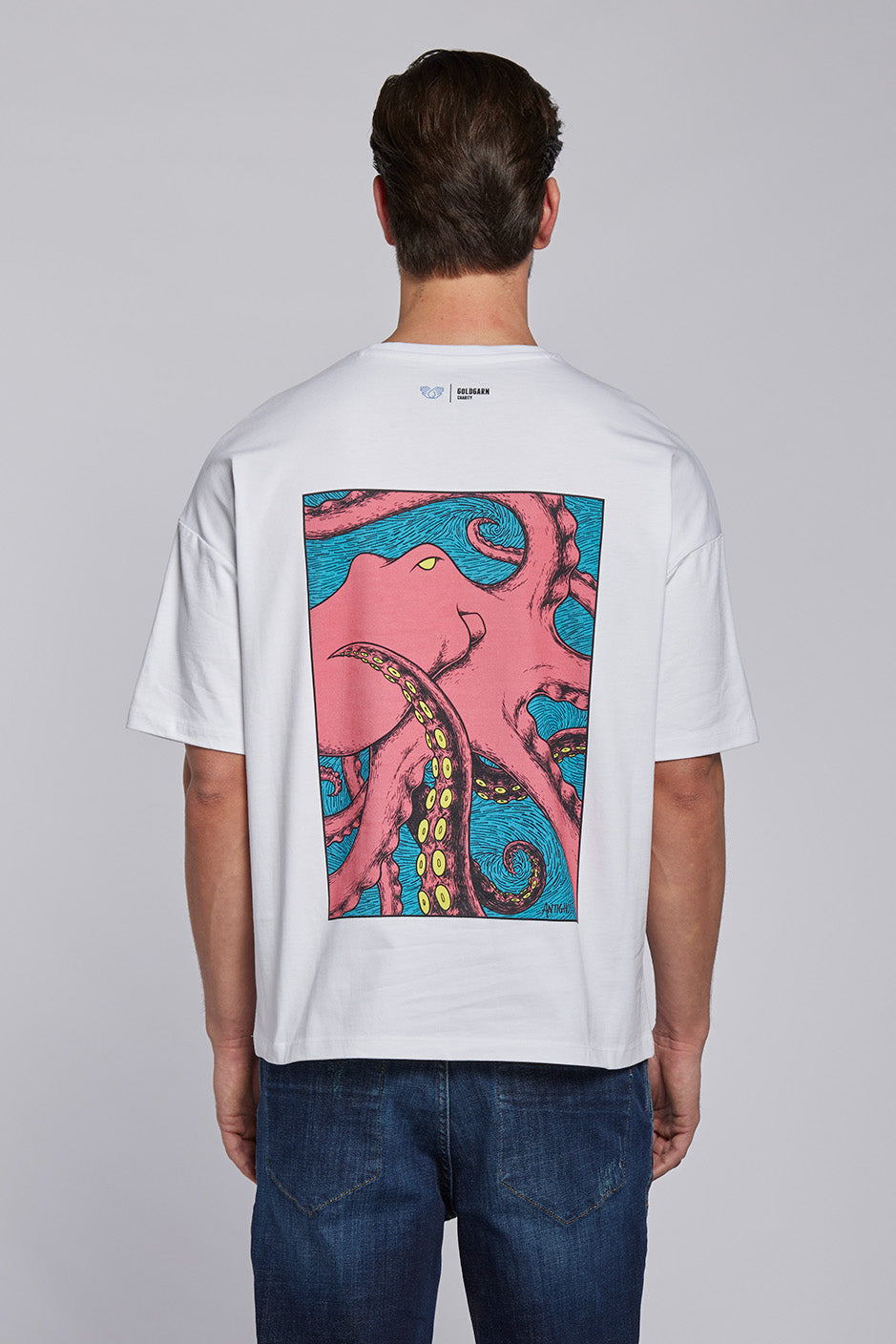 68 | THE CHARITY TEE 'OCTOPUS' | WHITE