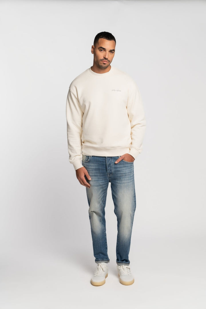 RHEINAU | RELAXED CROPPED | VINTAGEBLUE GOLDGARN DENIM