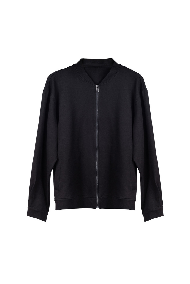 68 | THE BOMBER JACKET | BLACK GOLDGARN DENIM