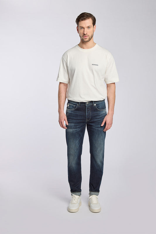 U2 | TAPERED FIT | DARKBLUE GOLDGARN DENIM