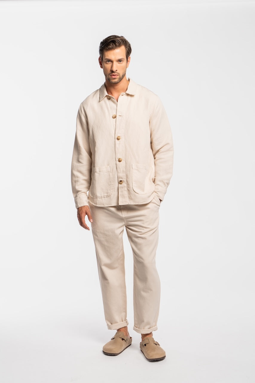 68 | THE WORKER JACKET | BEIGE