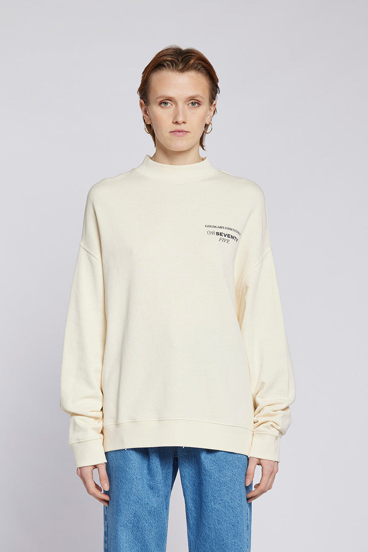68 | THE VINTAGE CREWNECK | OFFWHITE GOLDGARN DENIM
