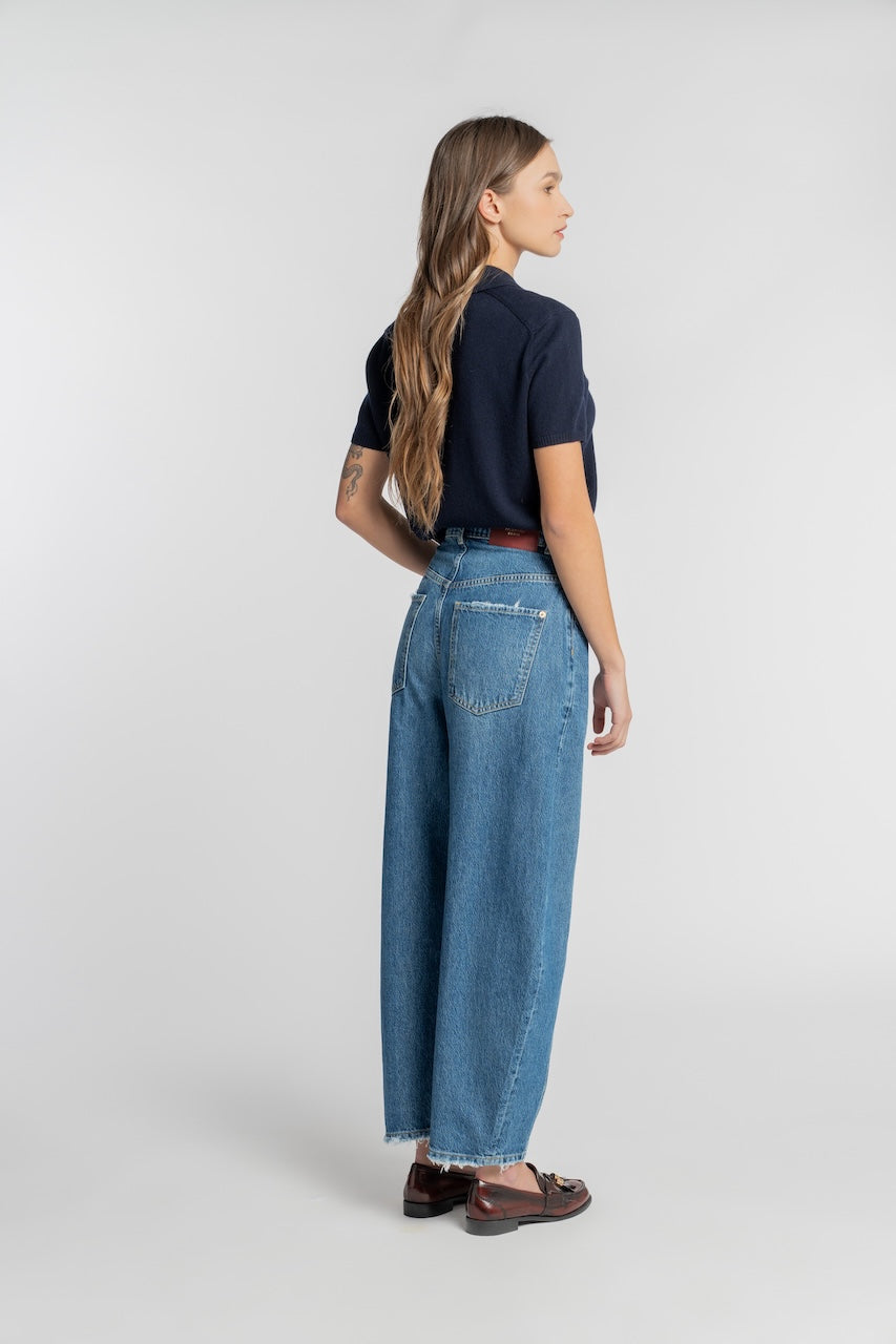 LUZENBERG | BARELL LEG | MIDBLUE