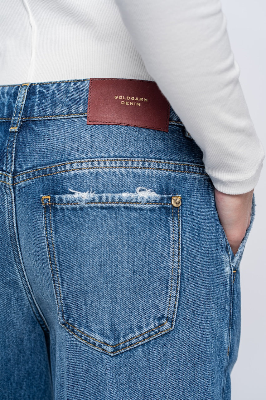 LUISA | TWISTED WIDE LEG | VINTAGEBLUE
