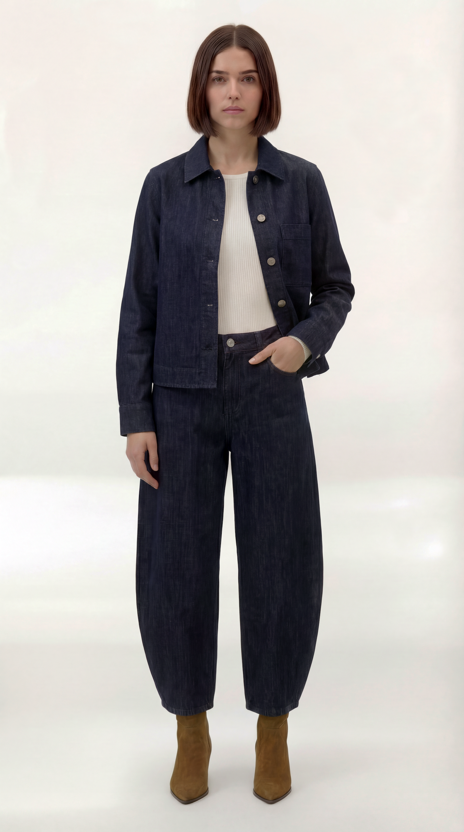 68 | THE DENIM SHIRT | DARKBLUE