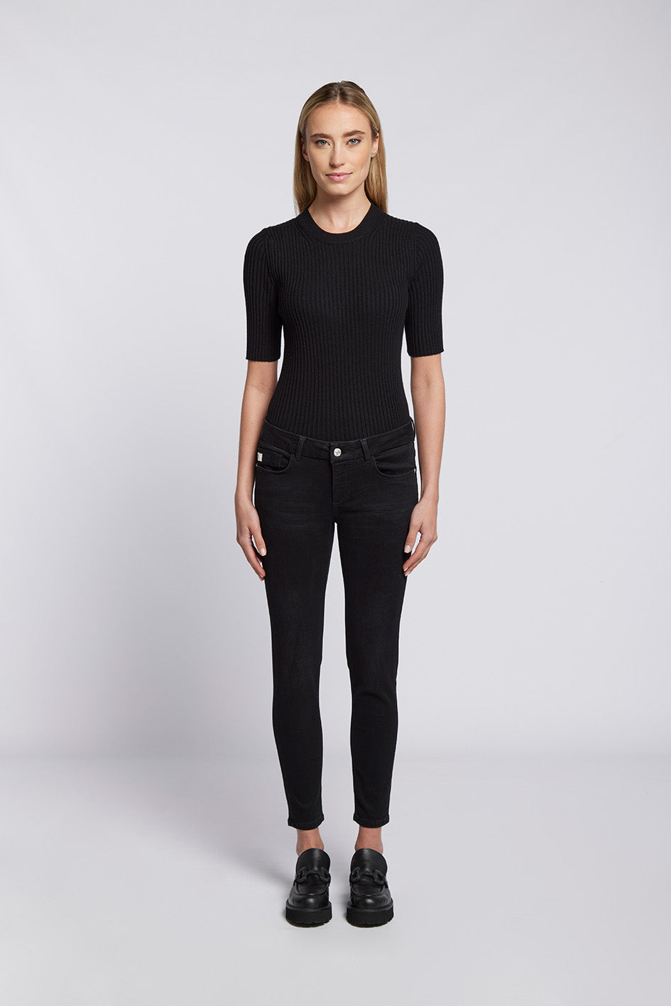 JUNGBUSCH | SKINNY FIT | BLACK