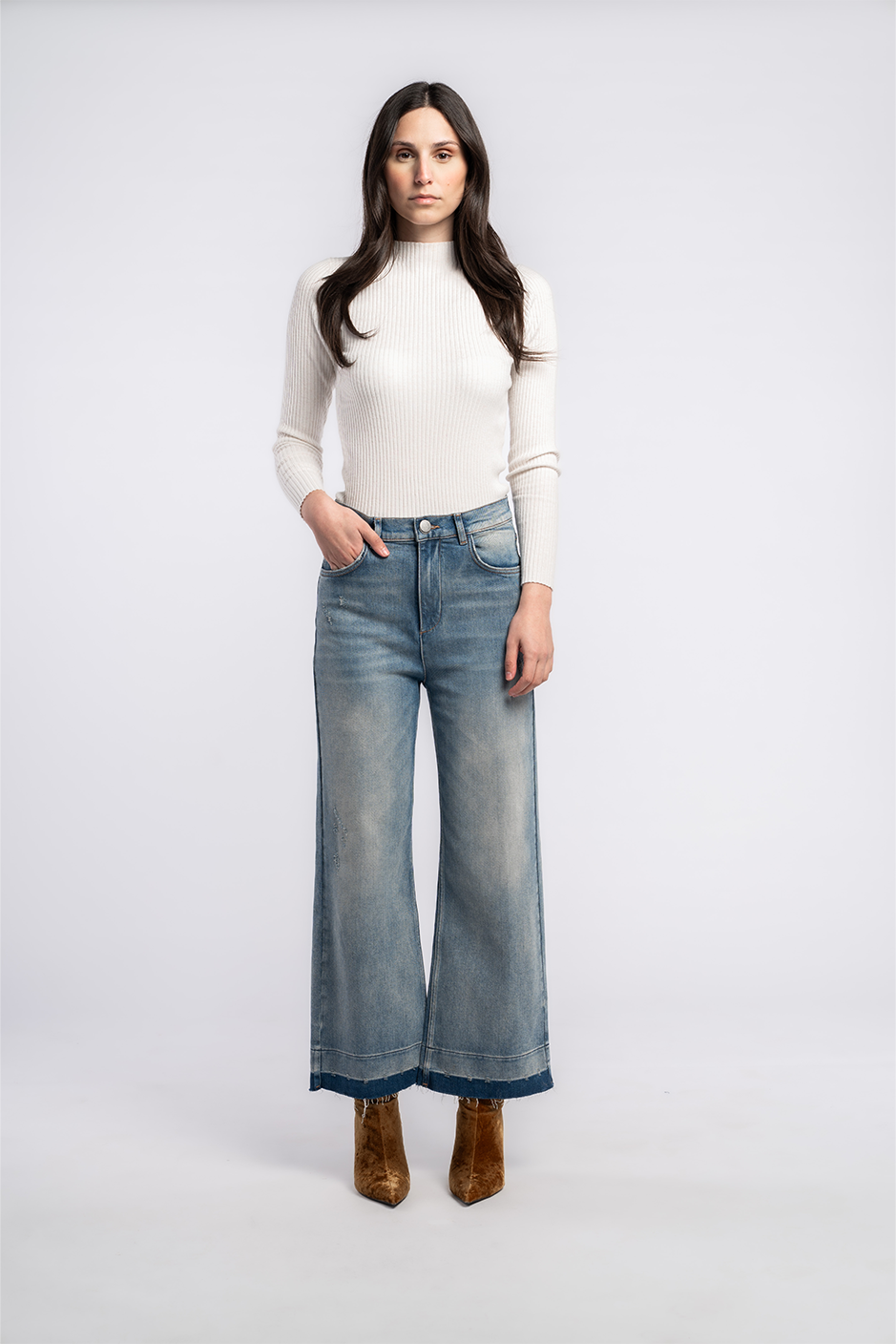 LUISENPARK | WIDE LEG | VINTAGEBLUE