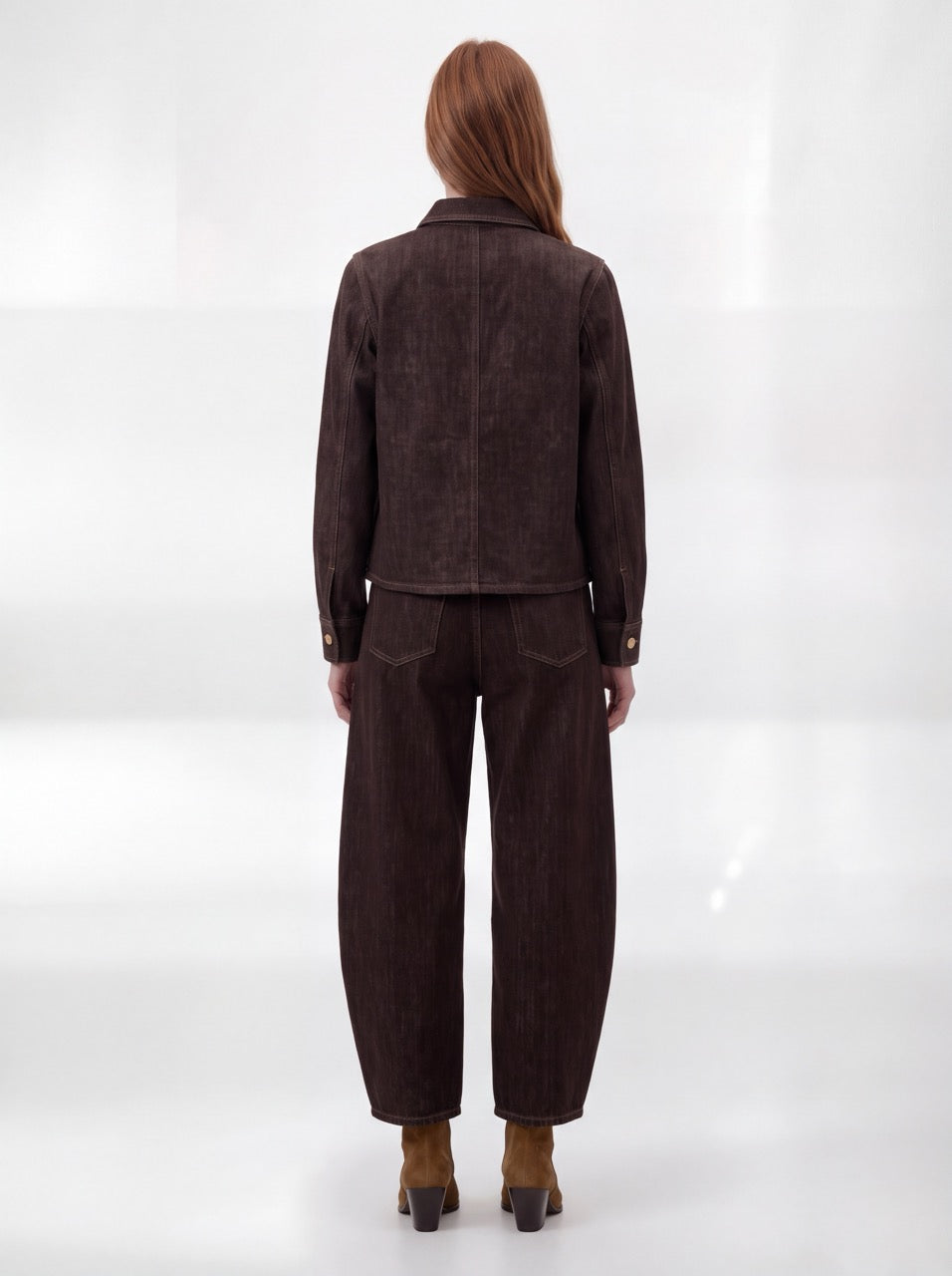 68 | THE DENIM SHIRT | BROWN